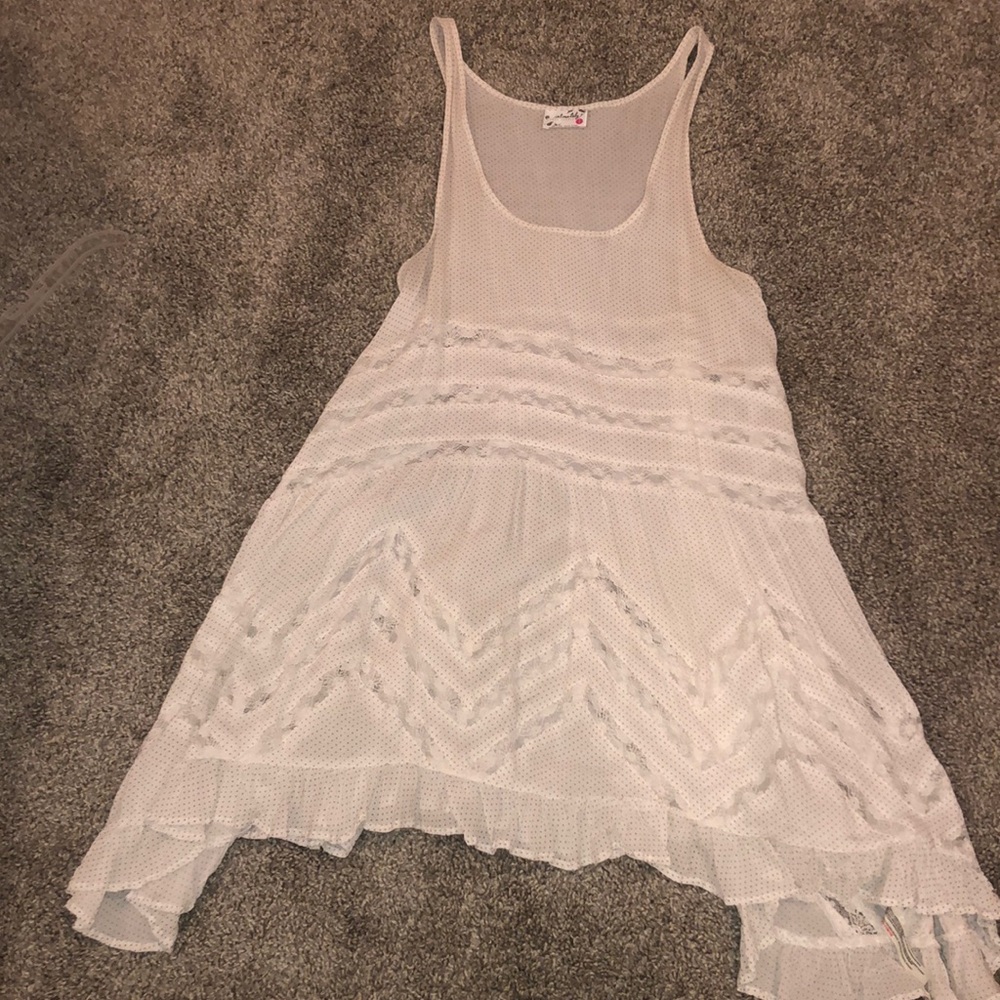 White free people dress